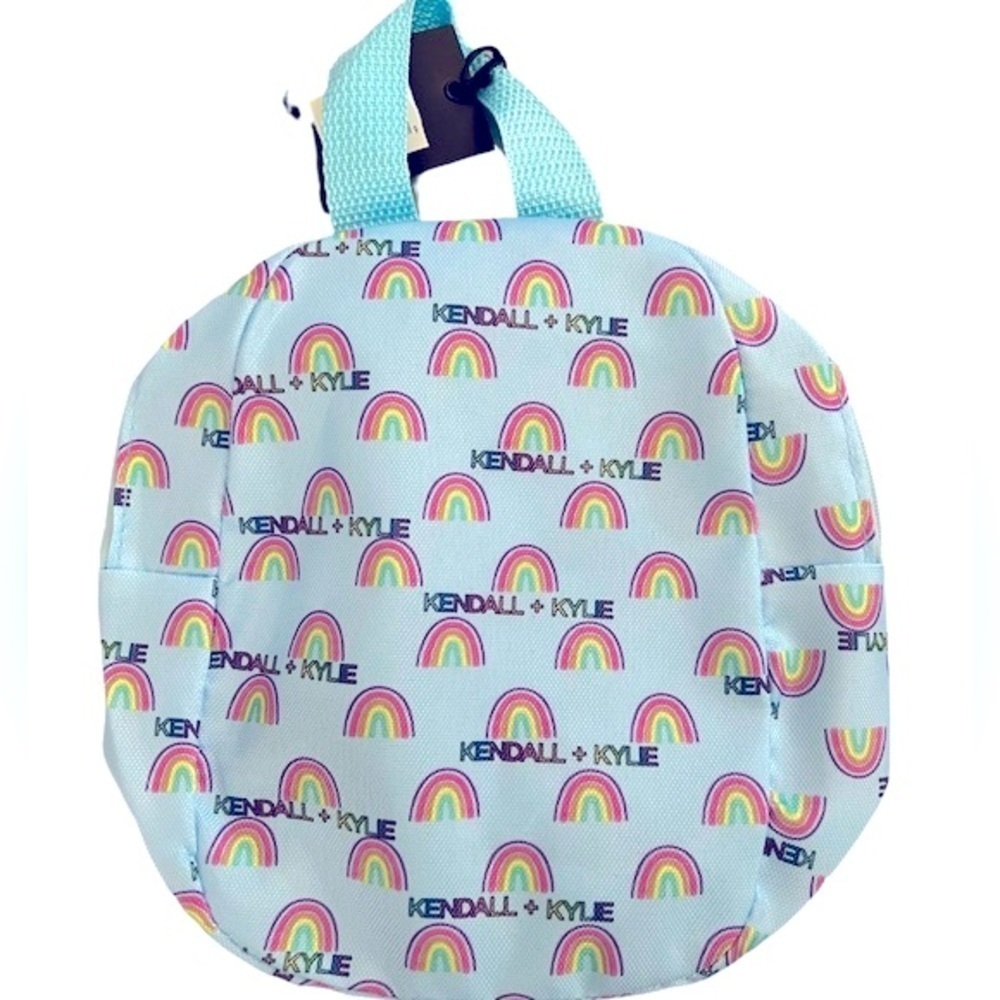 Kendall & Kylie Blue Rainbow Travel Backpack